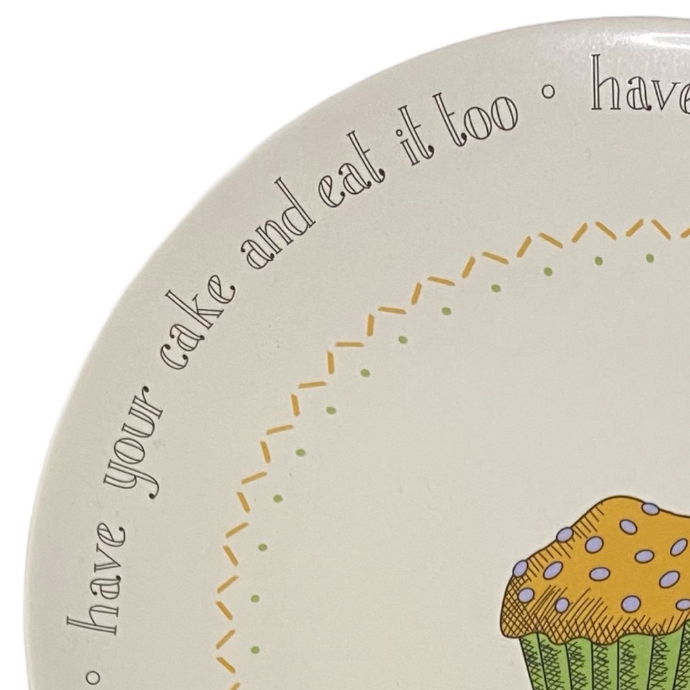 BIA Cordon Bleu Have Your Cake And Eat It Too 8” Desert Plate Set of 4 - Picture 8 of 8